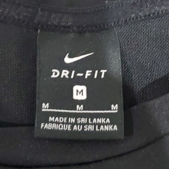 Nike Dri-fit black medium athletic jersey - Picture 5 of 6